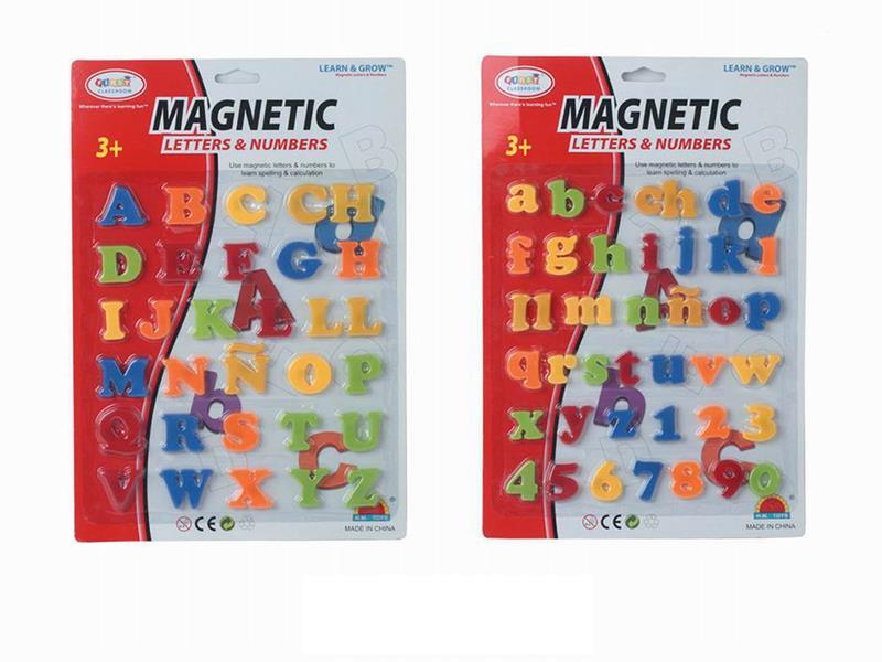 1.2-inch magnetic Spanish alphabet