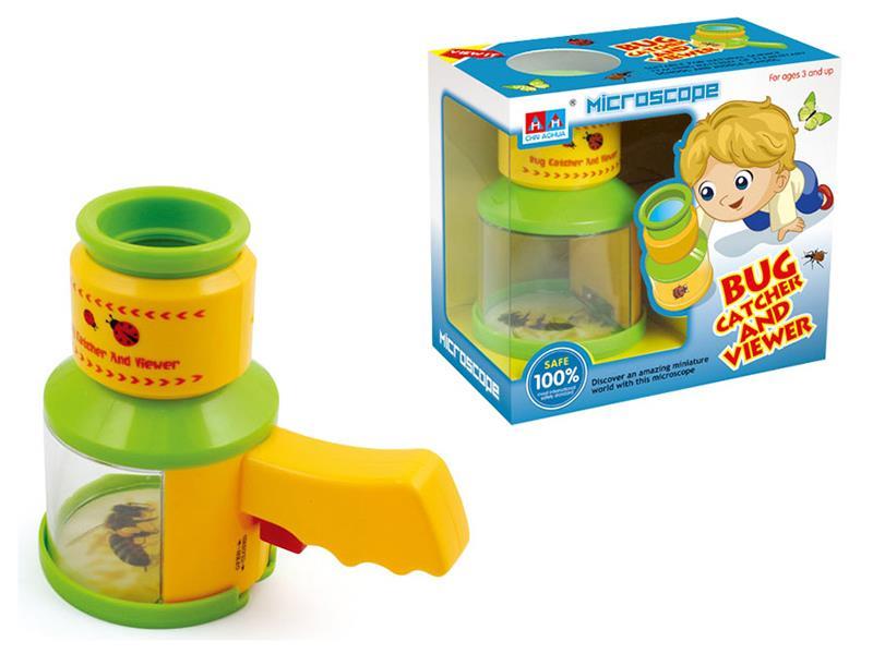 Bug catcher and viewer toy