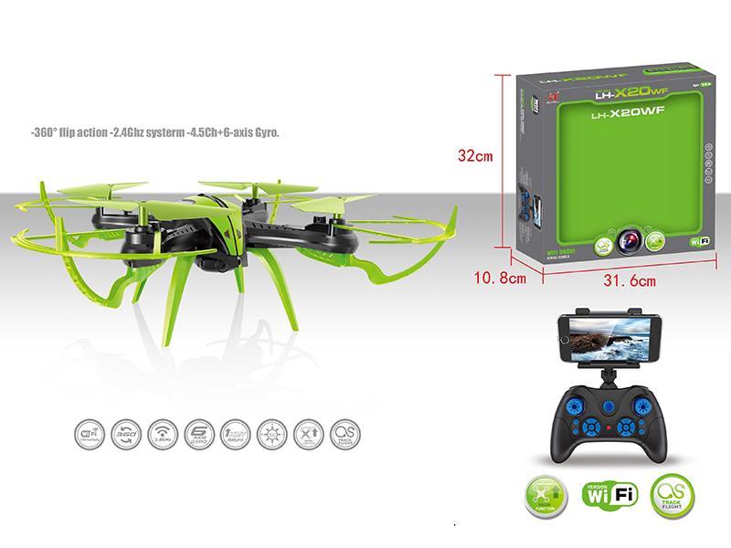 R/C  Quadcopter With Camera ,Real-Time Transmission,Connect The WIFI