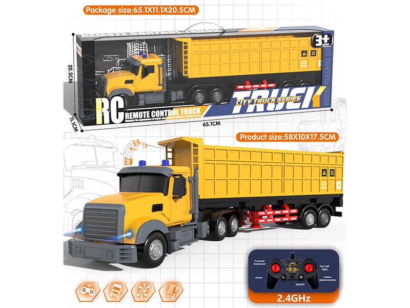 2.4G Remote Control American Style Dump truck(Included batteries)