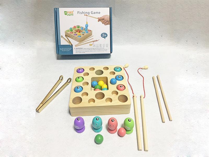 Wooden Fishing Game