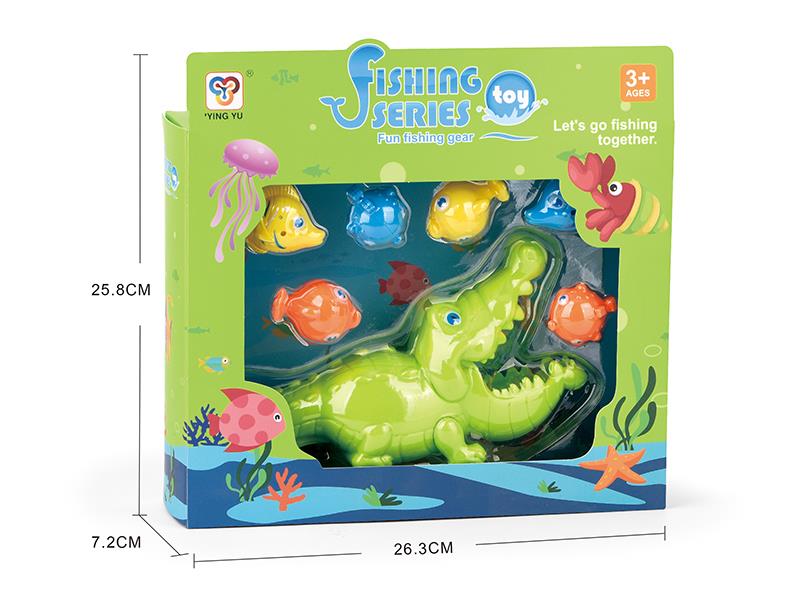 Baby Bath Toys Crocodile Eating Fish Game