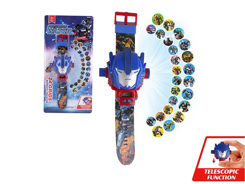 Transformers Children Projection Electronic Watch