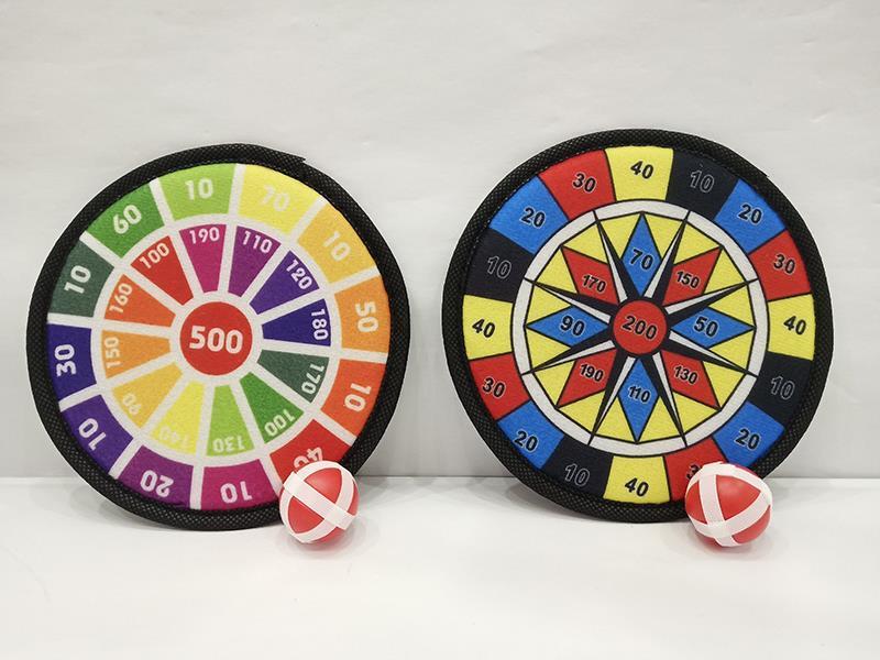 18CM Number Velcro Dartboard