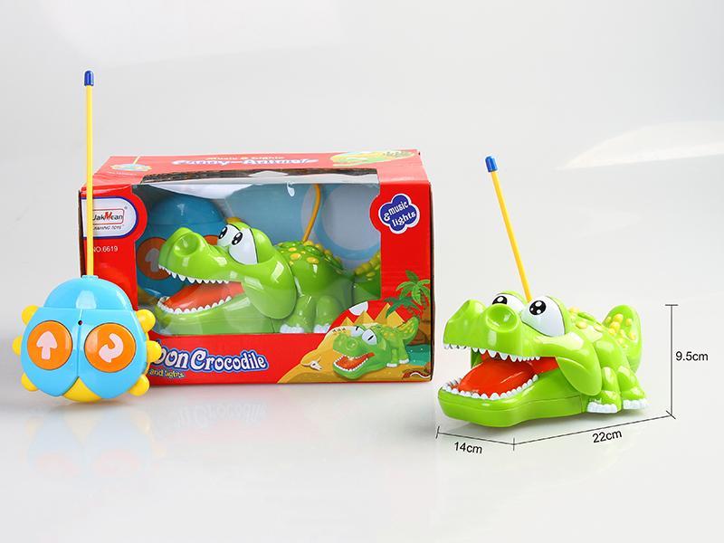 R/C 2CH Cartoon Crocodile Car