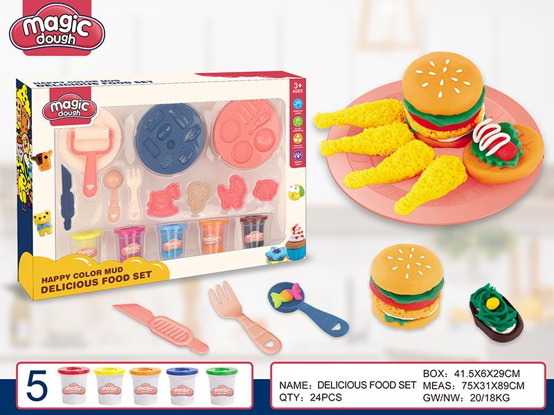 Sushi Burger Color Clay Set