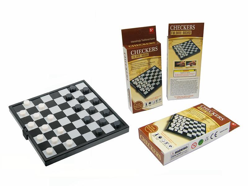 MAGNETIC CHECKERS GAME