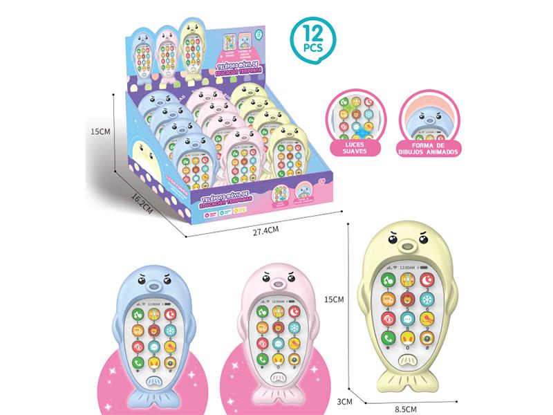 Early Education Mobile Phone(Castellano)12PCS