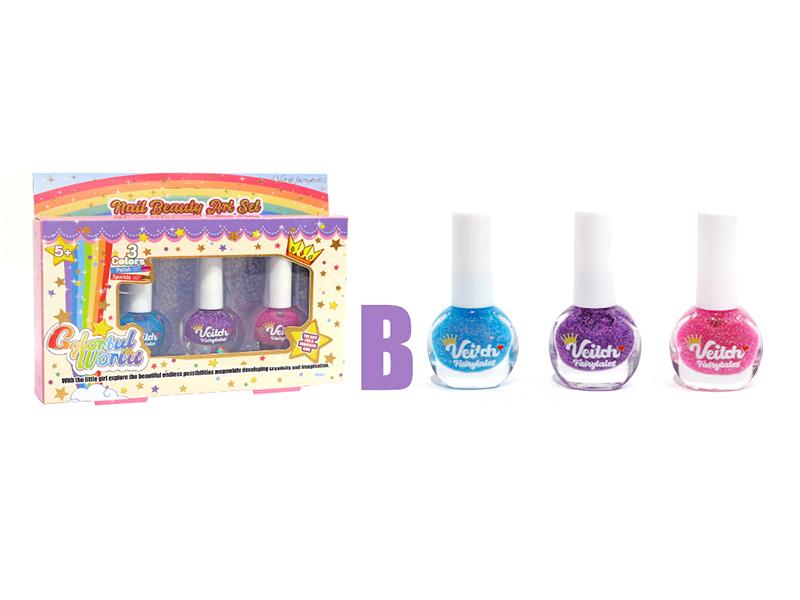 3PCS Nail Polish