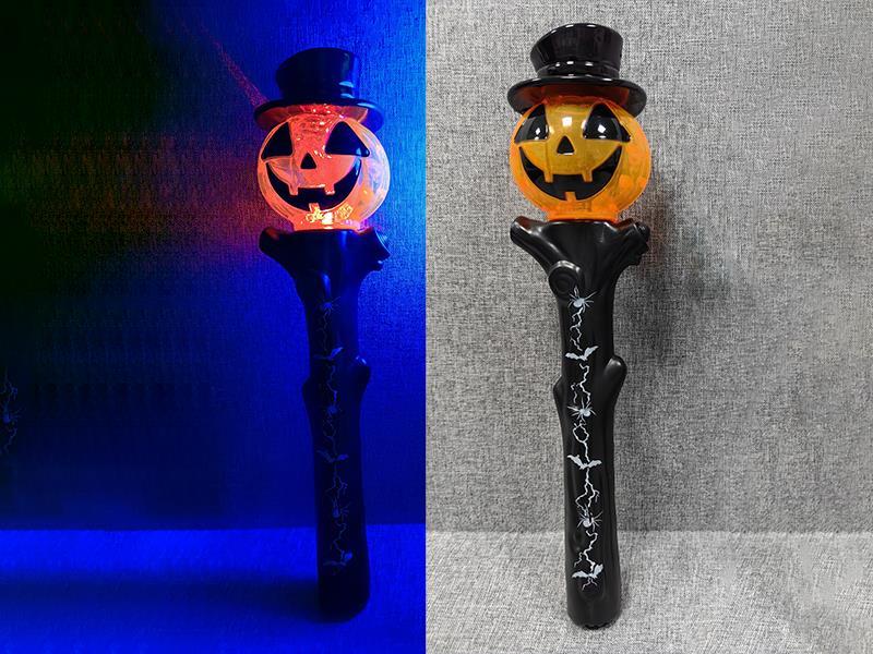 Pumpkin Rotating Flash Stick