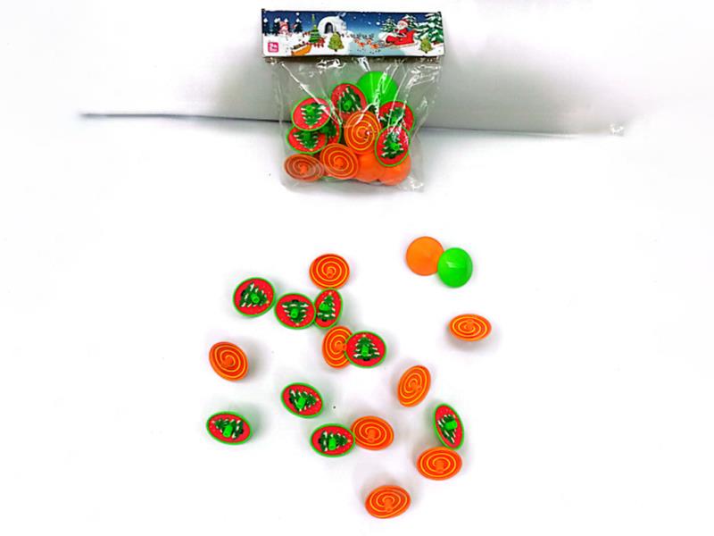 Christmas Spinning Tops Toys 16pcs