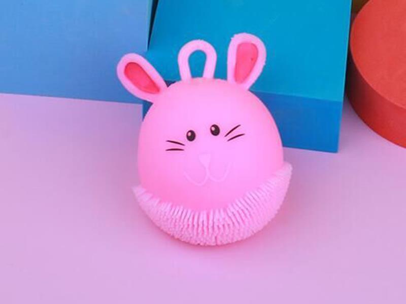 Flash Bunny Ball Decompression Toy 12PCS