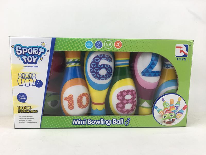 12pcs Small Size PU Bowling Toy