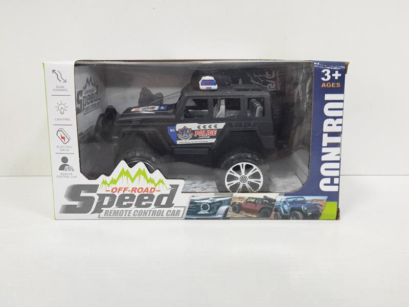 2-Channel Remote Control Jeep Police Car