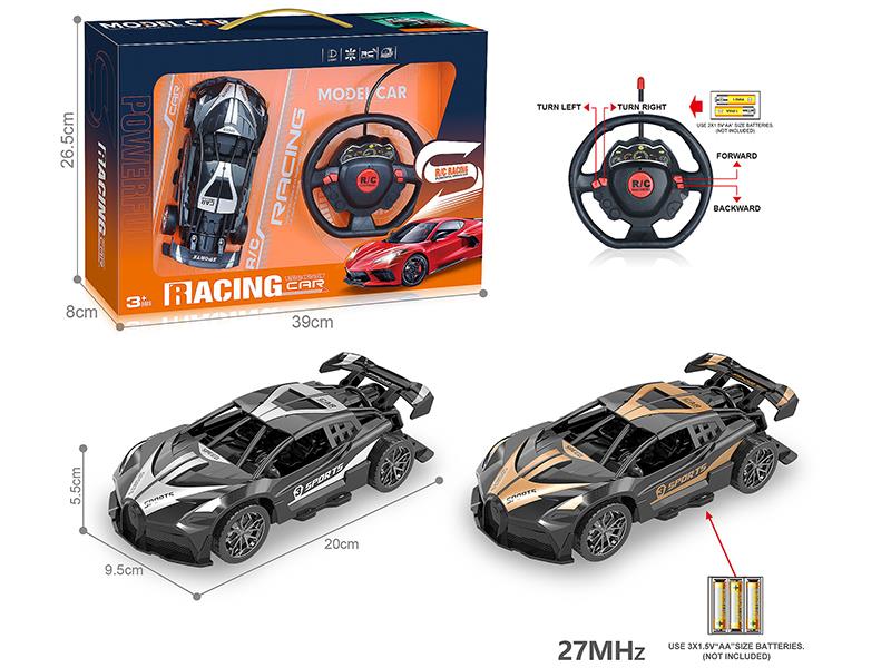 27Mhz 1:18 4-Channel Remote Control Bugatti Racing Car(Not Included Batteries)