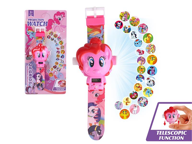 My Little Pony Children Projection Electronic Watch