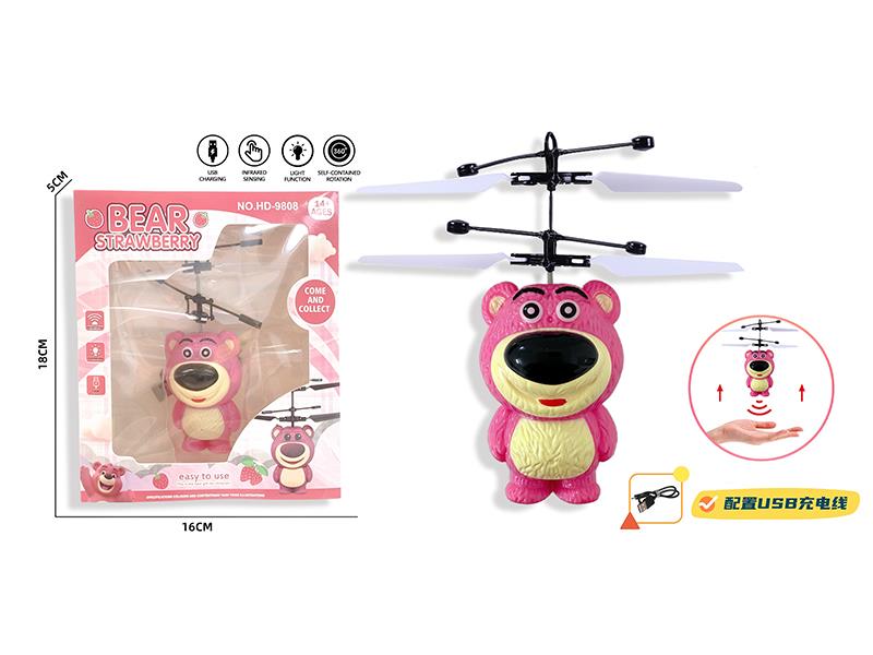 Induction Strawberry Bear Aircraft