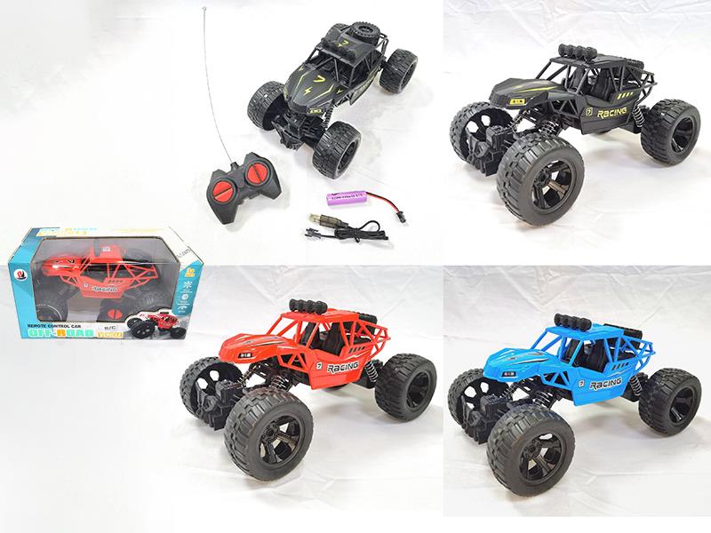 1:16 4-Channel Remote Control Off-Road Vehicle-Included Batteries