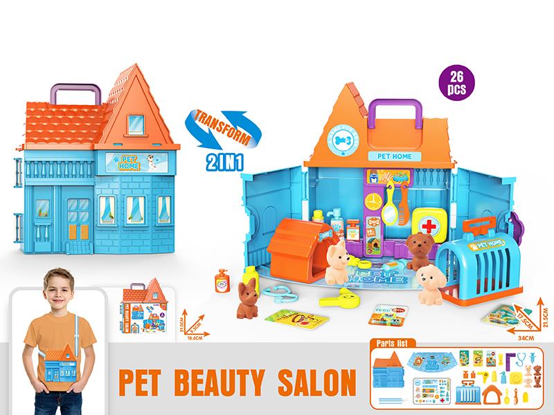 Pet Beauty Salon Pretend Play Toys