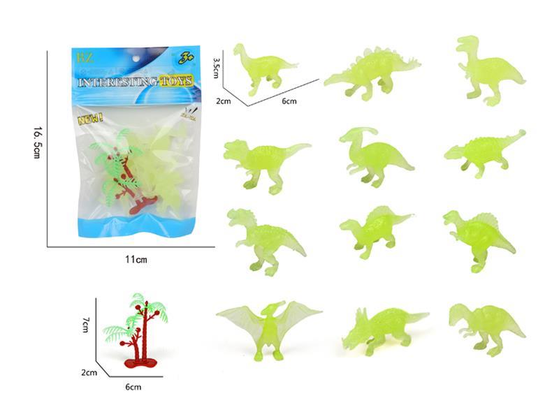 Nightglow Dinosaur Toy Set