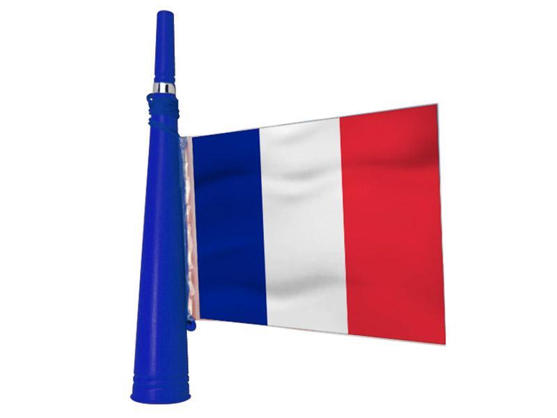 Plastic Horn With Flag