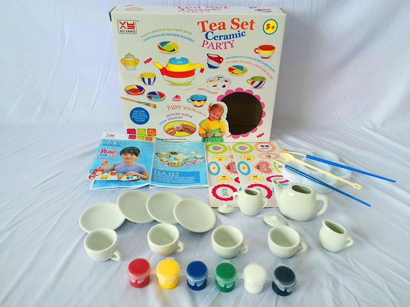 Mini Middle Size 13PCS Multifunctional DIY Porcelain Toy