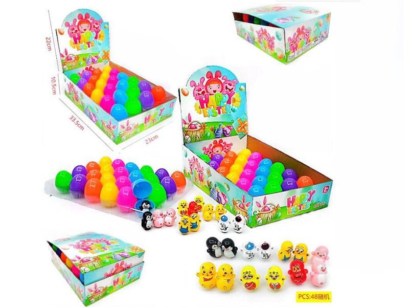 Easter Egg Blind Box Tumbler Toys 48PCS