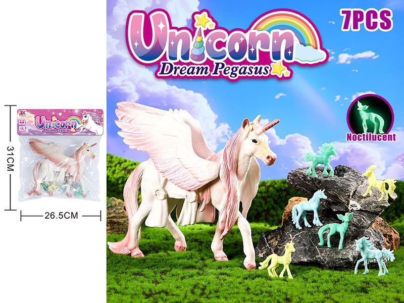 Static Unicorn(Glow In The Dark)7PCS