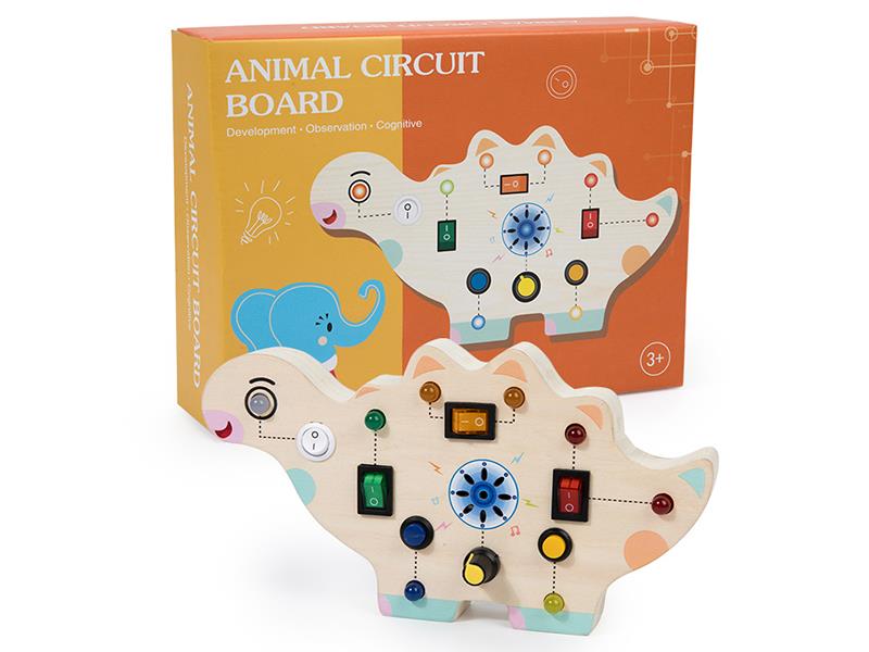 Wooden Animal Circuit Board