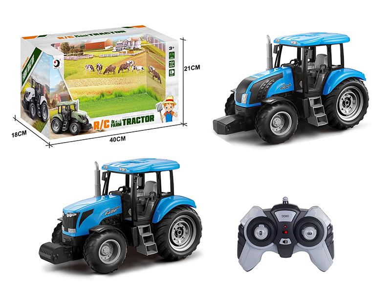 2.4G Remote Control Farm Tractor Toy(Demo + Sounds)Not Included Batteries