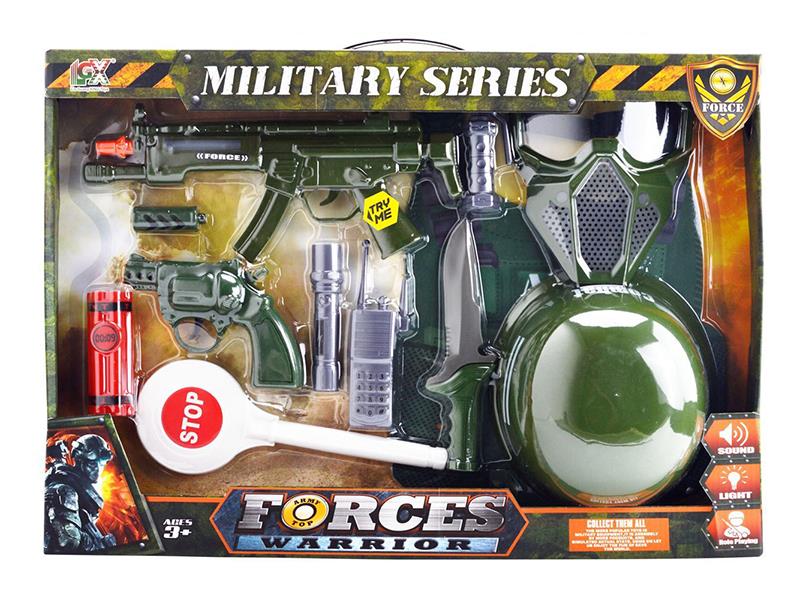 Military Play Set(Gun With Sound)