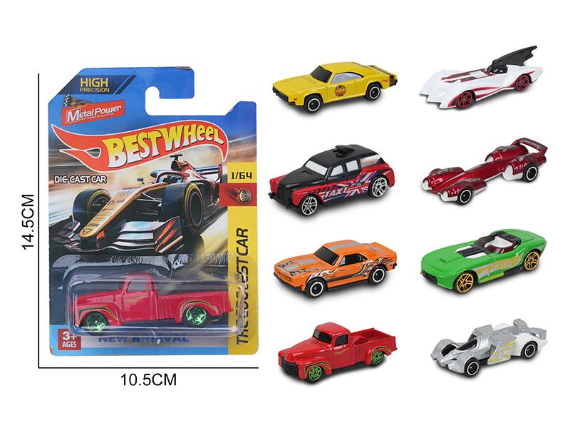 1:64 Slide Alloy Racing Cars