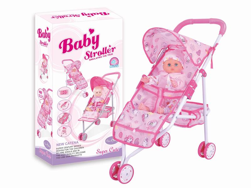 Baby Sunshade Cart And 14 