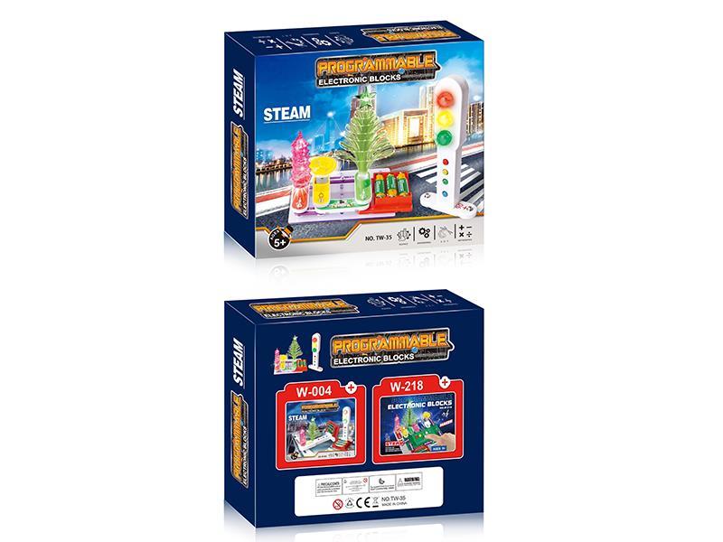 Programmable Christmas Tree Electronic Building Blocks