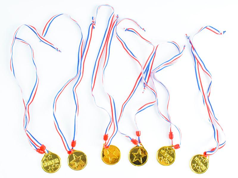 6 PCS Winner Medal