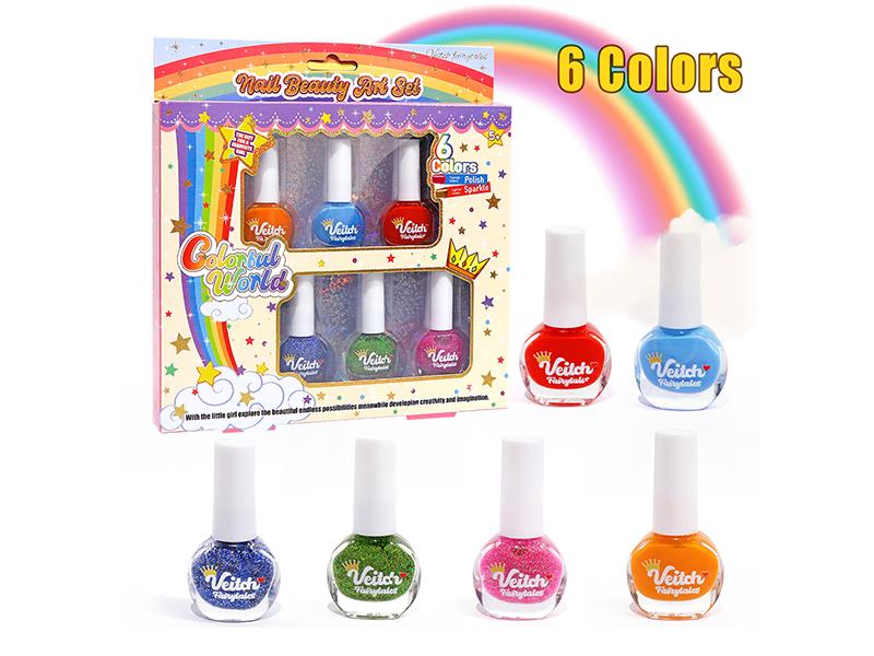 6PCS Nail Polish