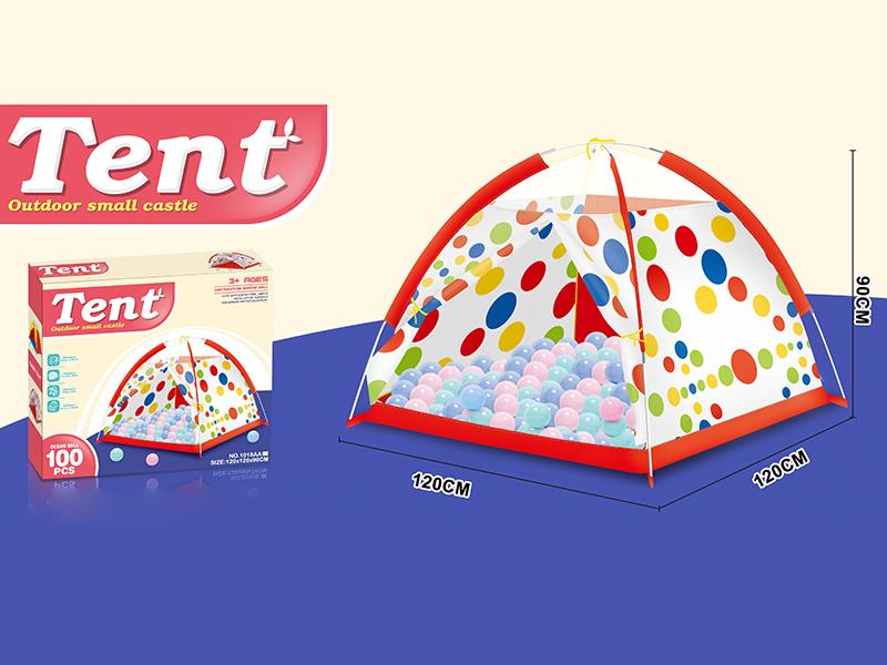 Tent With 100pcs Ocean Ball