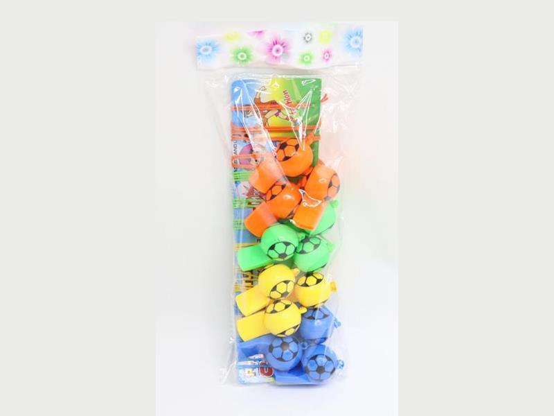 12PCS Football Whistle Toy