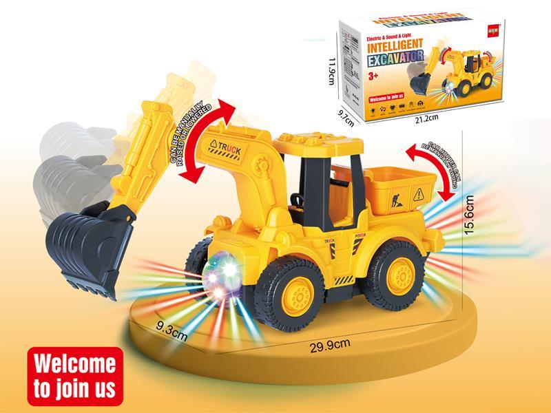 B/O Excavator With Sound And Light