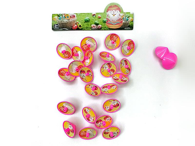 Easter Spinning Tops Toys 24pcs