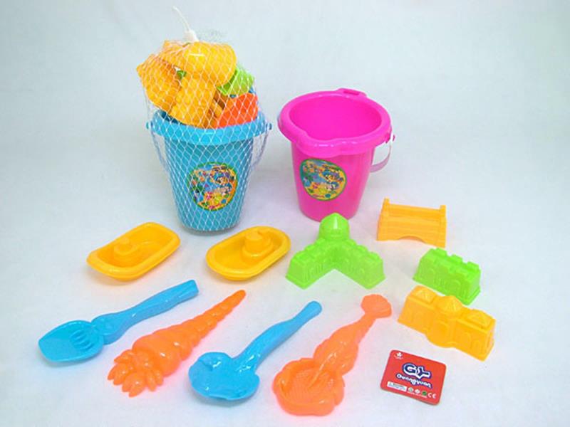 11PCS SAND BEACH TOYS