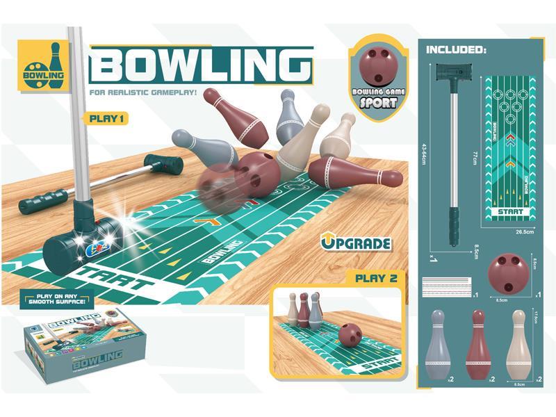 2-In-1 Baseball Bowling Toy