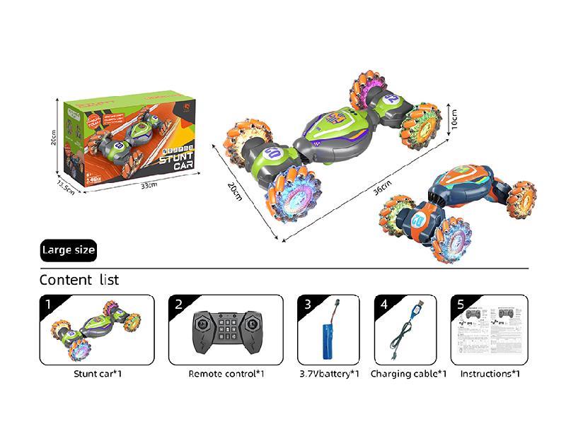 1:12 8-Channel Remote Control Stunt Twist Car