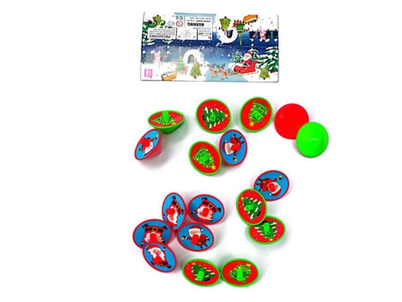 Christmas Spinning Tops Toys 16pcs