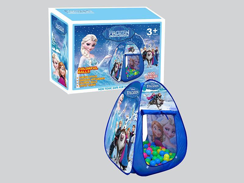 Frozen Tent With 100PCS 6CM Ocean Balls