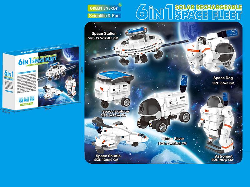 Solar Rechargeable Space Fleet