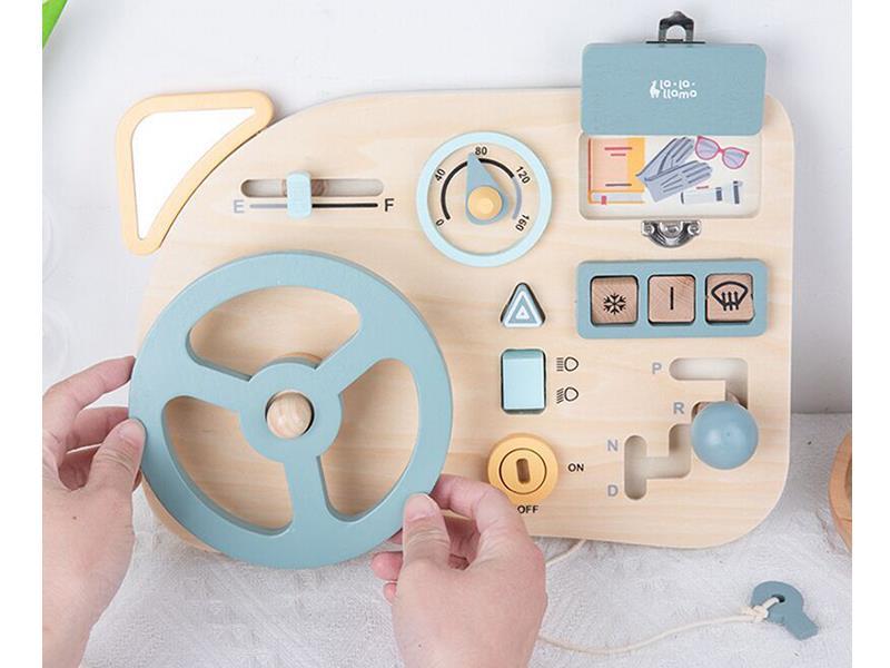 Car Model Steering Wheel Busy Board