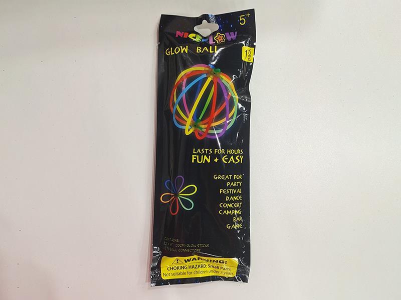 Glow Ball Party Supplies(12 Glow Sticks)