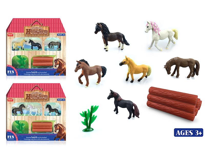 Model Horse Set