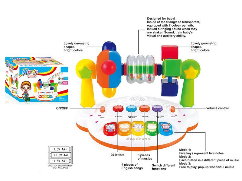 Intelligent Fairyland Electronic Organ With Music(English)